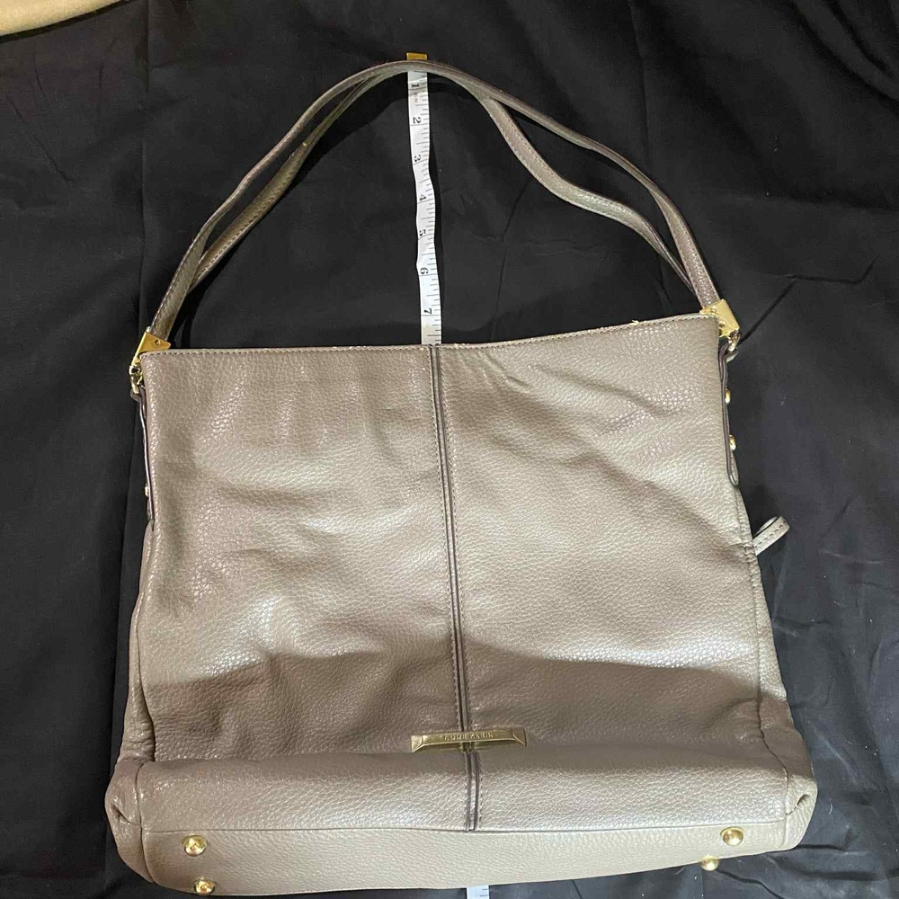 Anne Klein Tan Shoulder Bag with Slouchy Design VGC